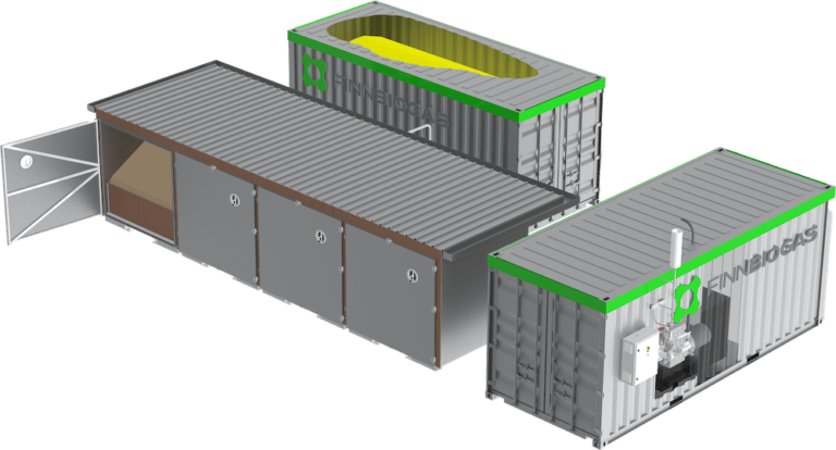 Finn Biogas - Small Scale and Modular Systems