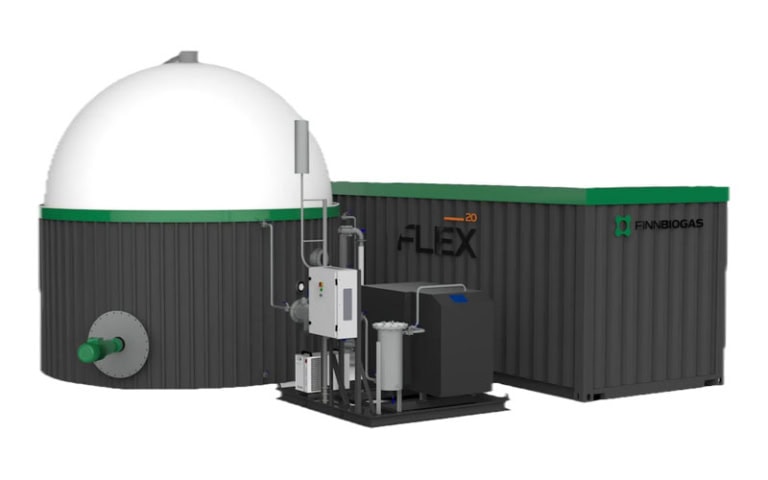Finn Biogas - Small Scale and Modular Systems